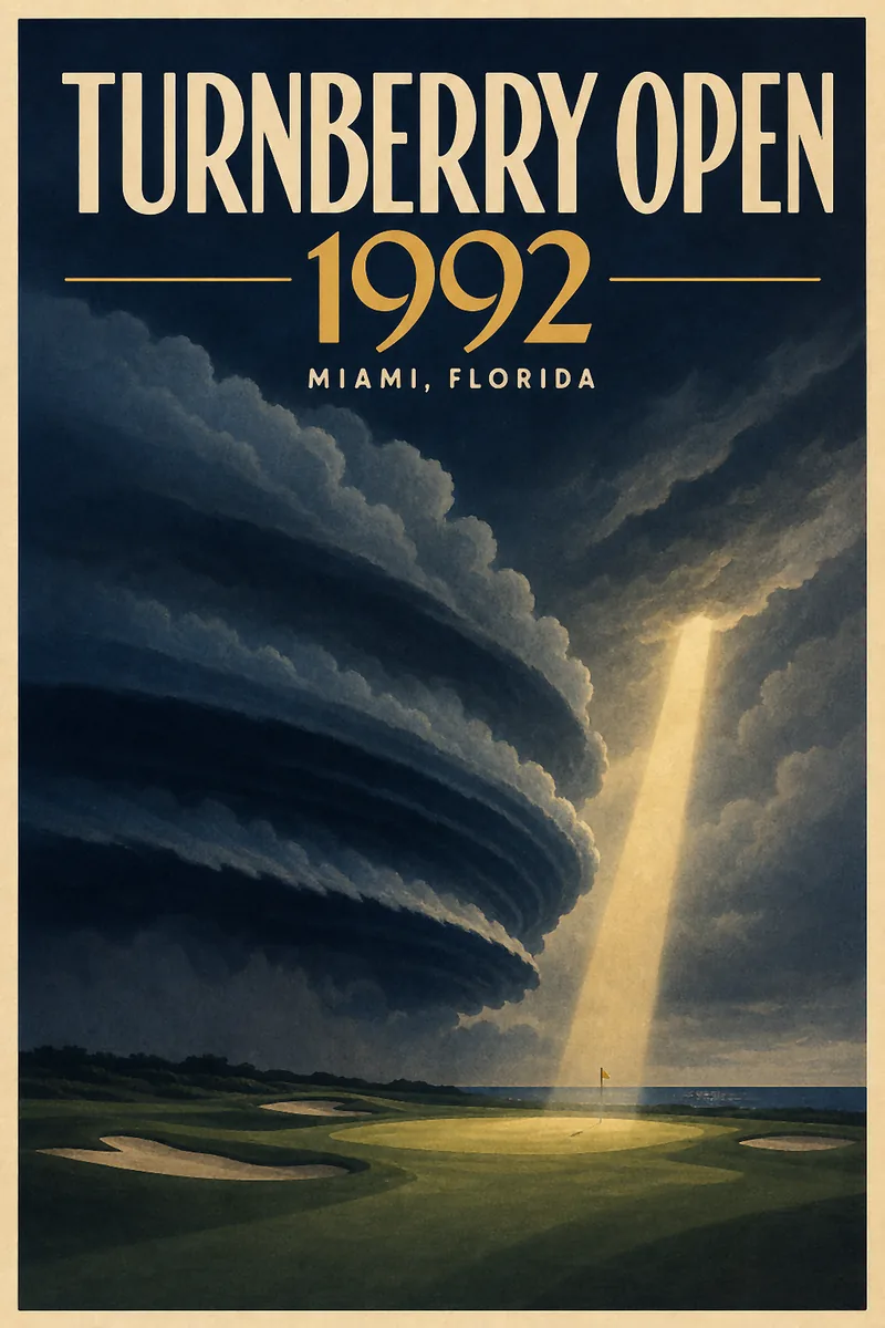 Turnberry Open 1992 poster
