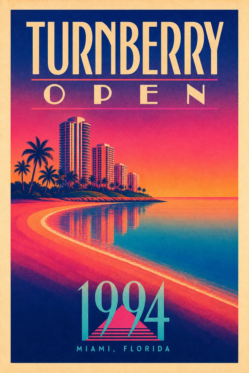 Turnberry Open 1994 poster