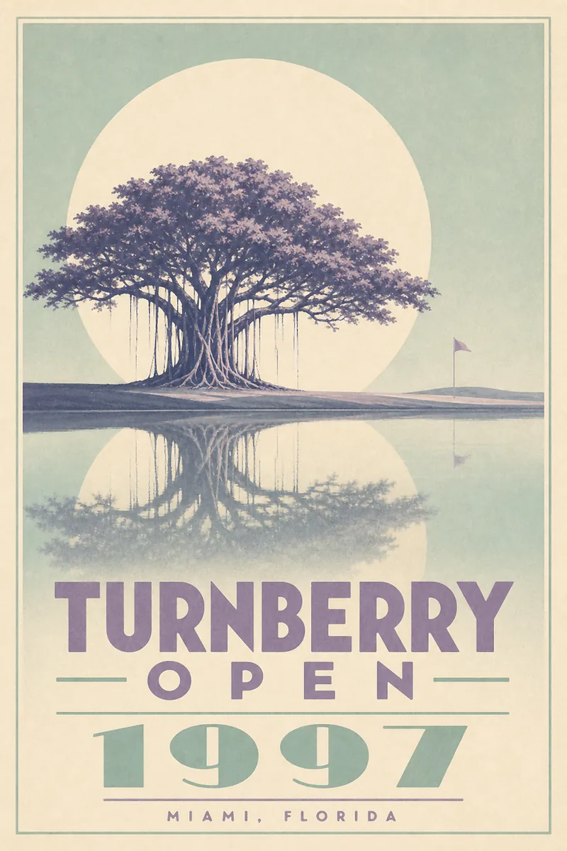 Turnberry Open 1997 poster