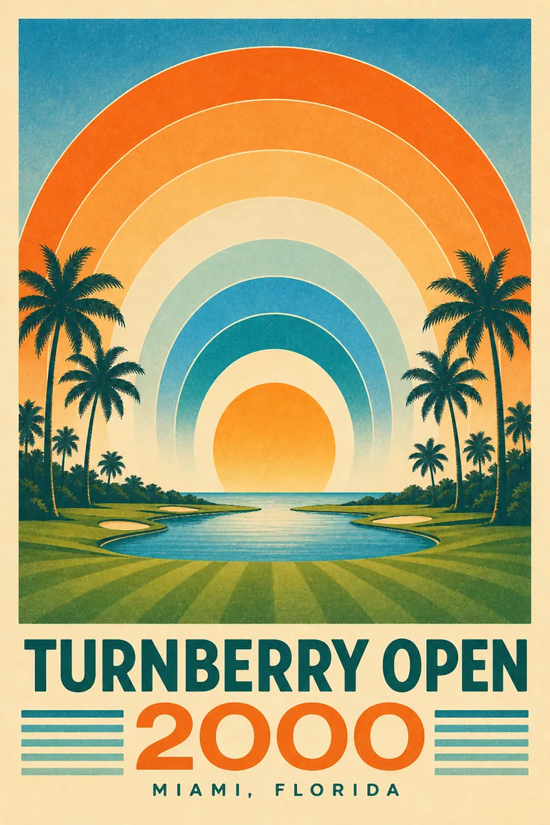 Turnberry Open 2000 poster