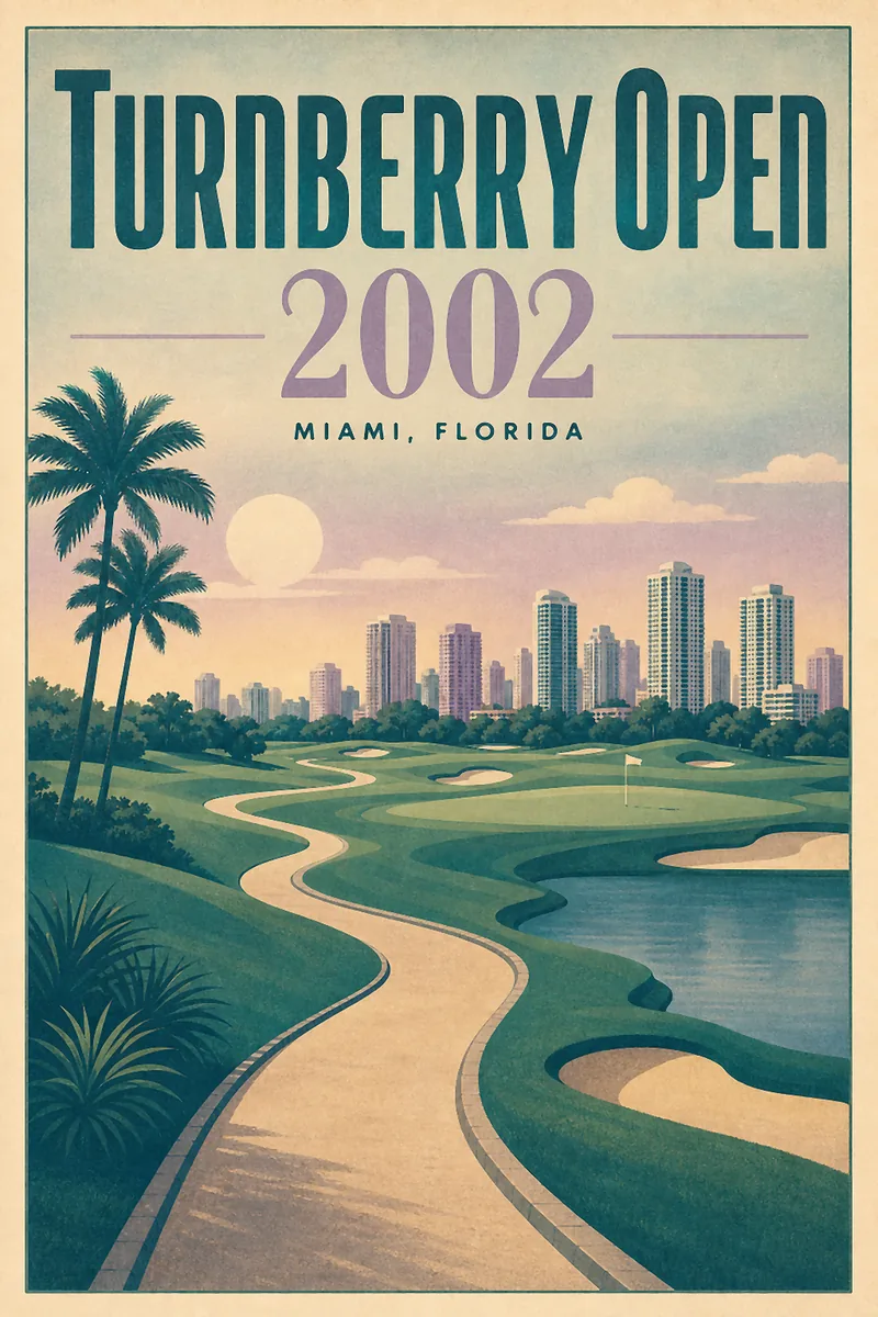 Turnberry Open 2002 poster