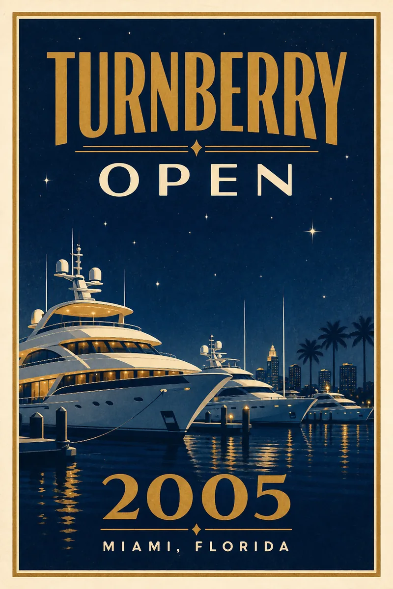 Turnberry Open 2005 poster
