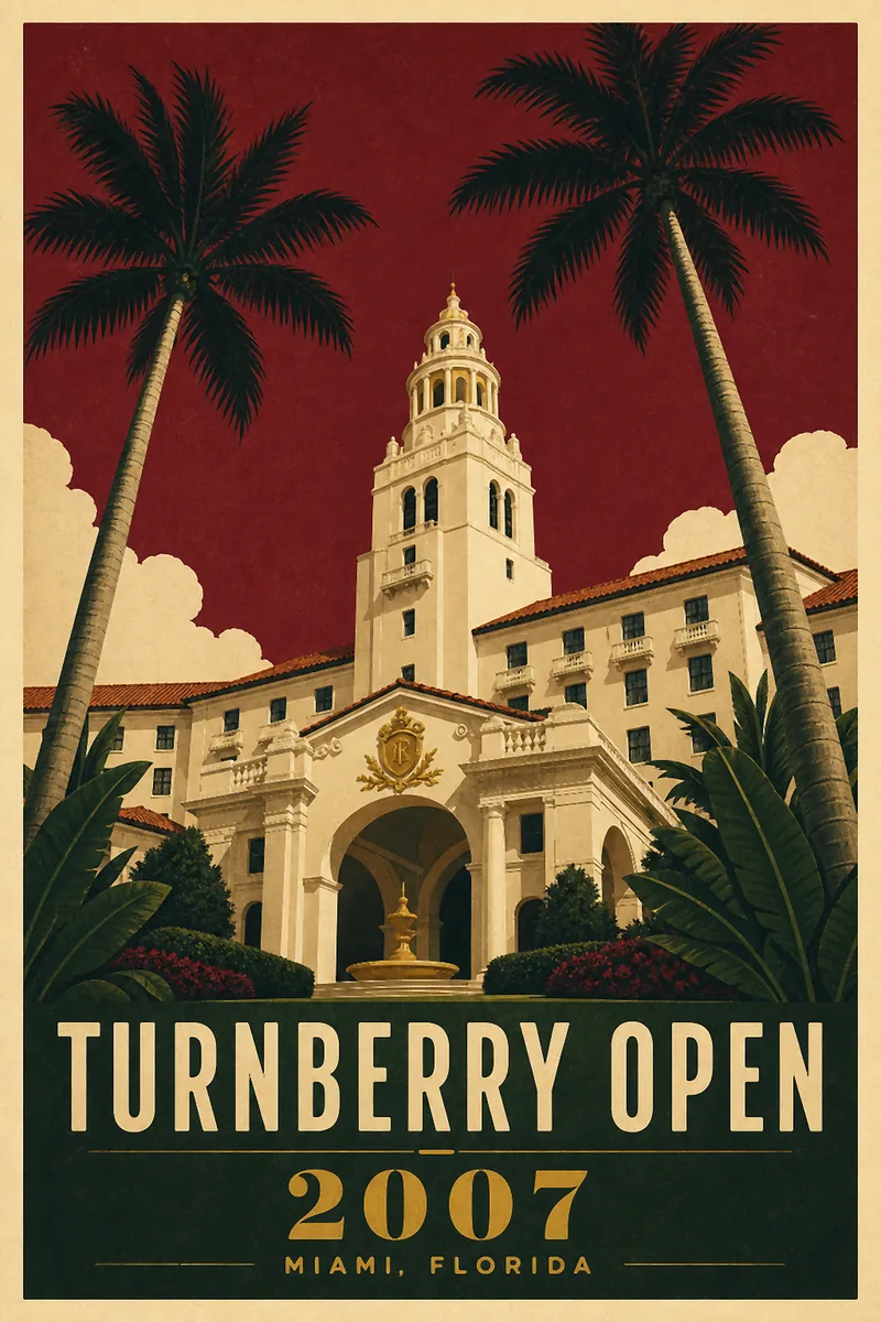Turnberry Open 2007 poster