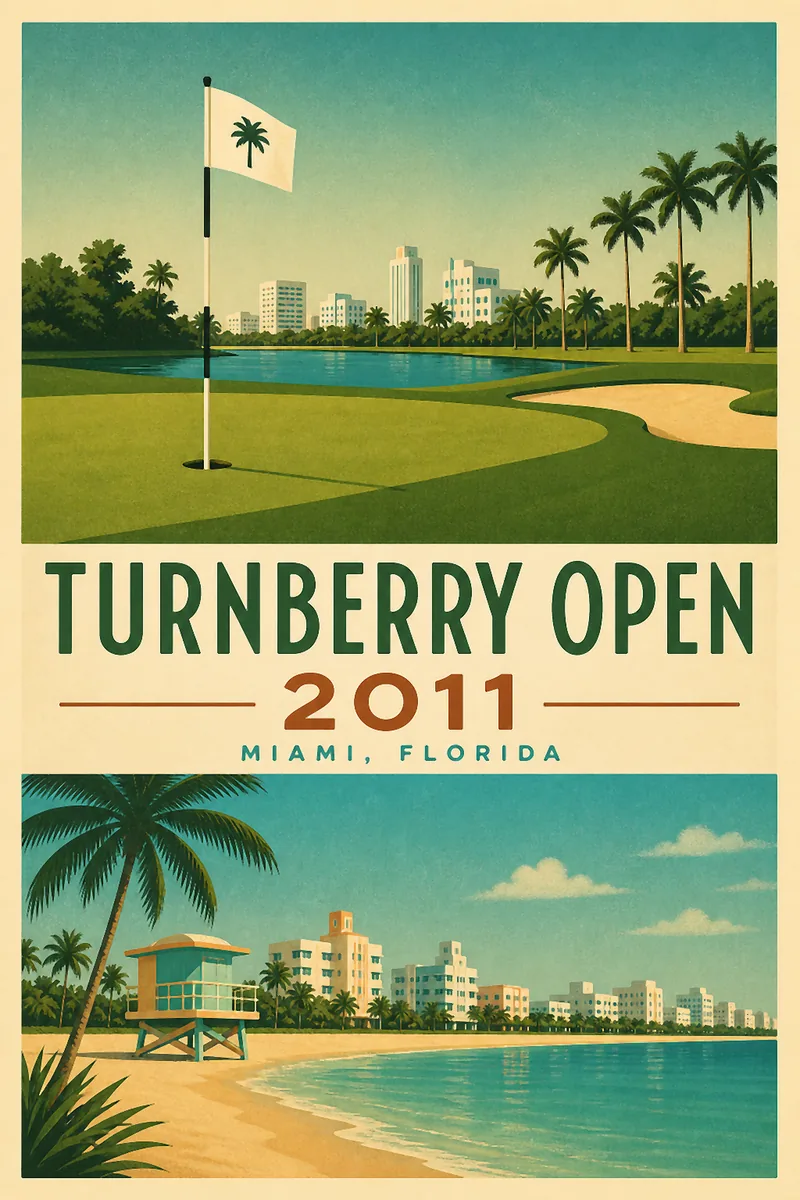 Turnberry Open 2011 poster