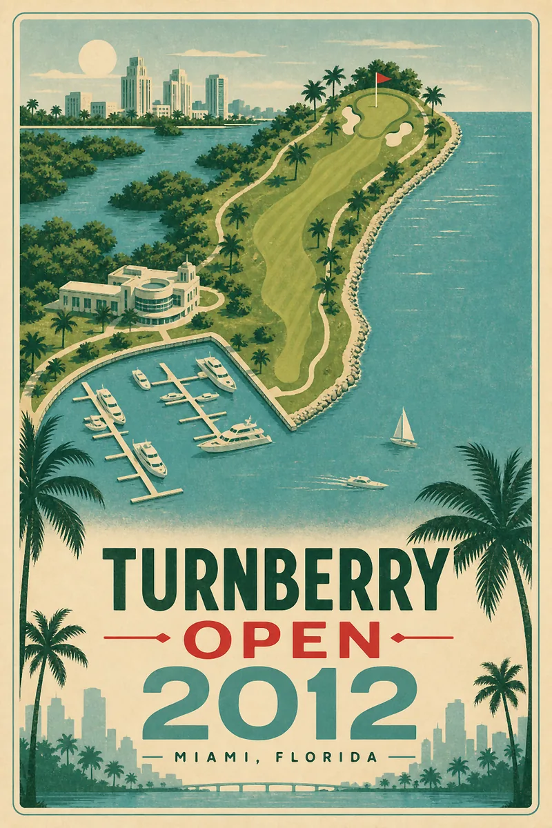 Turnberry Open 2012 poster