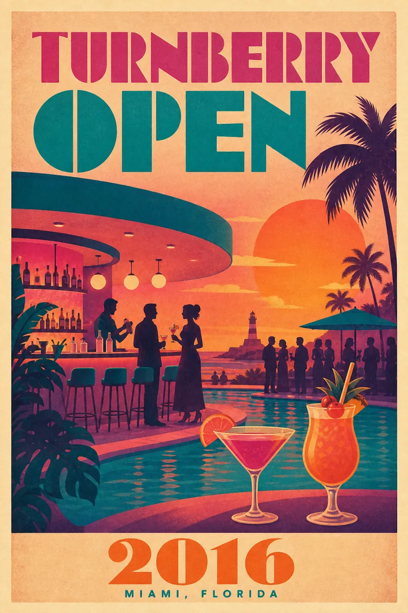 Turnberry Open 2016 poster