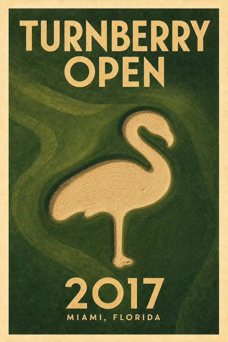 Turnberry Open 2017 poster