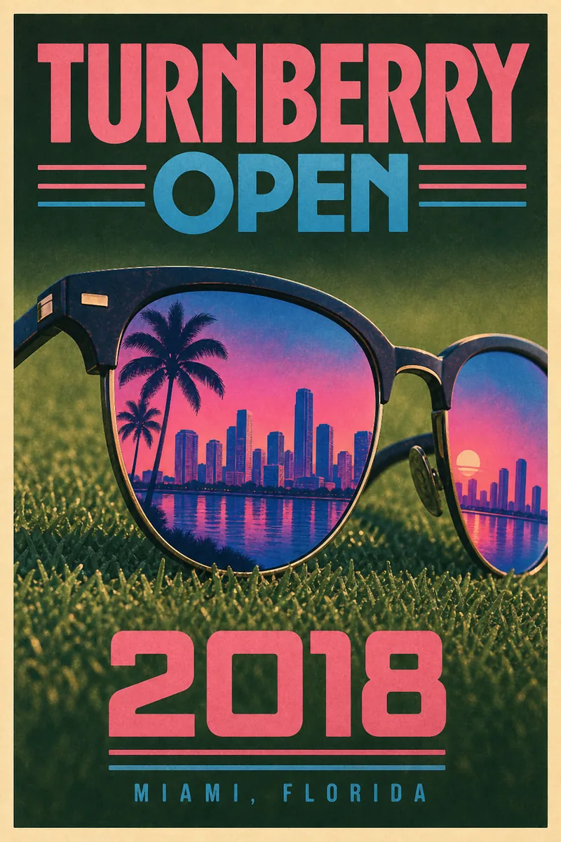 Turnberry Open 2018 poster