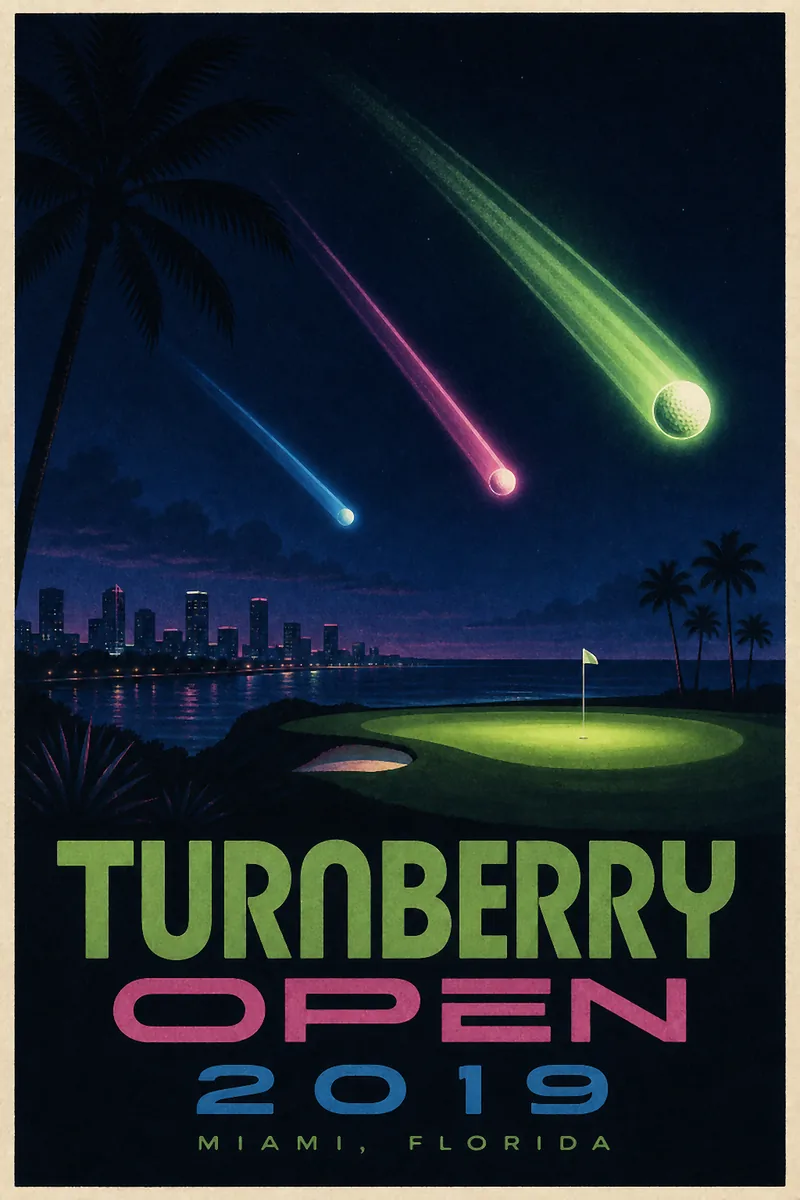 Turnberry Open 2019 poster