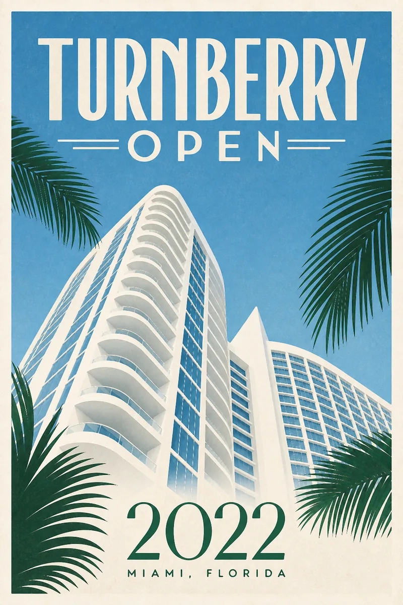 Turnberry Open 2022 poster