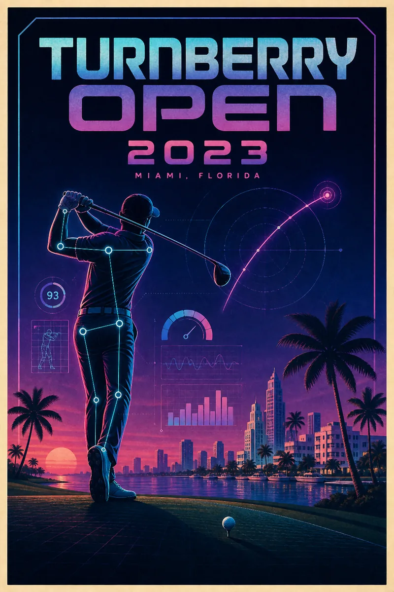 Turnberry Open 2023 poster