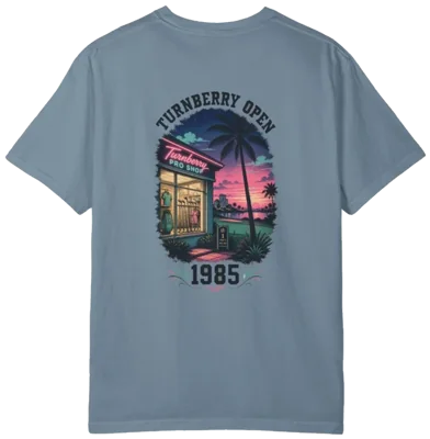 Turnberry Open 1985 Shirt A, back