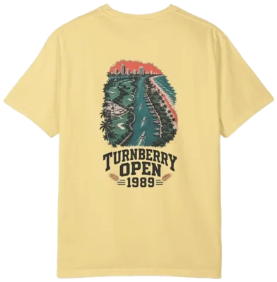 Turnberry Open 1989 Shirt A, back