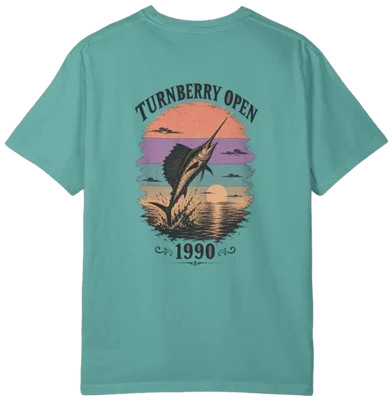 Turnberry Open 1990 Shirt A, back