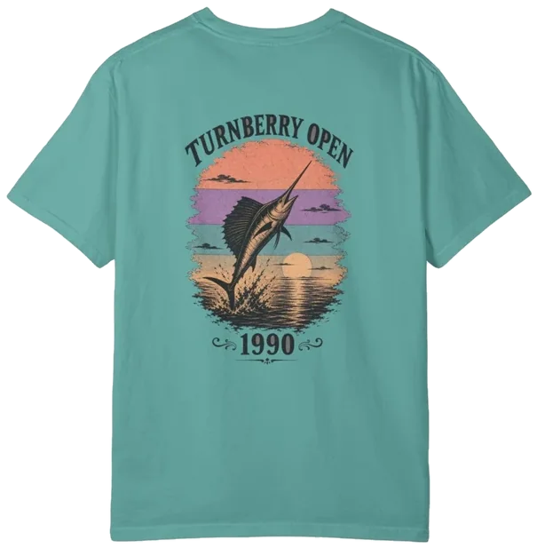 Turnberry Open 1990 Shirt A, back