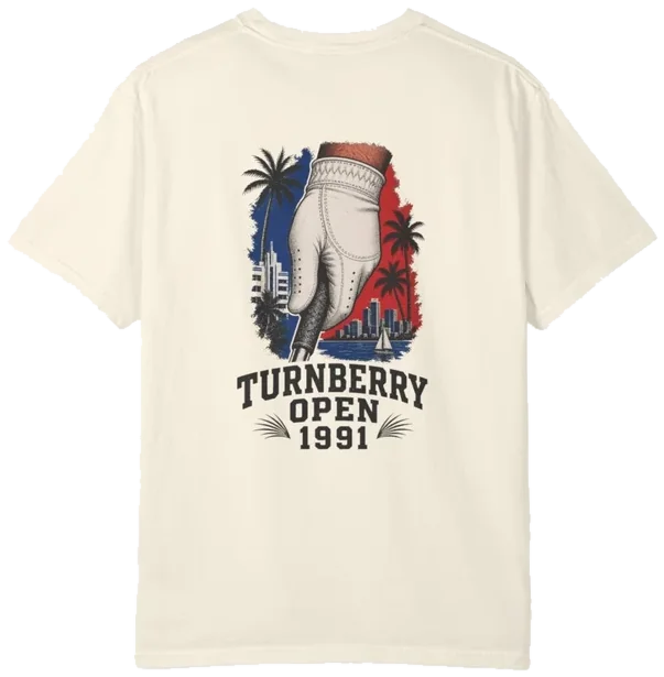 Turnberry Open 1991 Shirt A, back