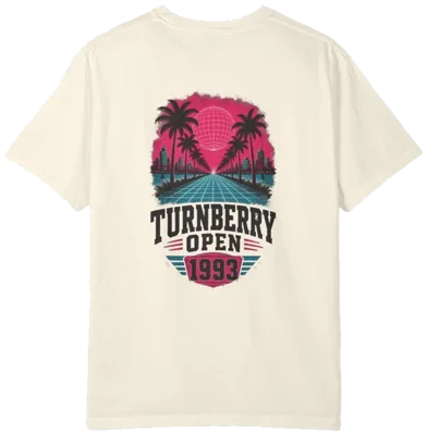 Turnberry Open 1993 Shirt A, back