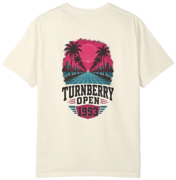 Turnberry Open 1993 Shirt A, back
