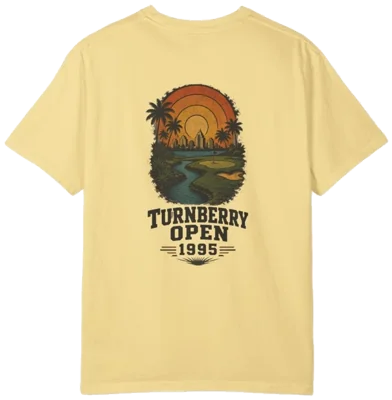 Turnberry Open 1995 Shirt A, back