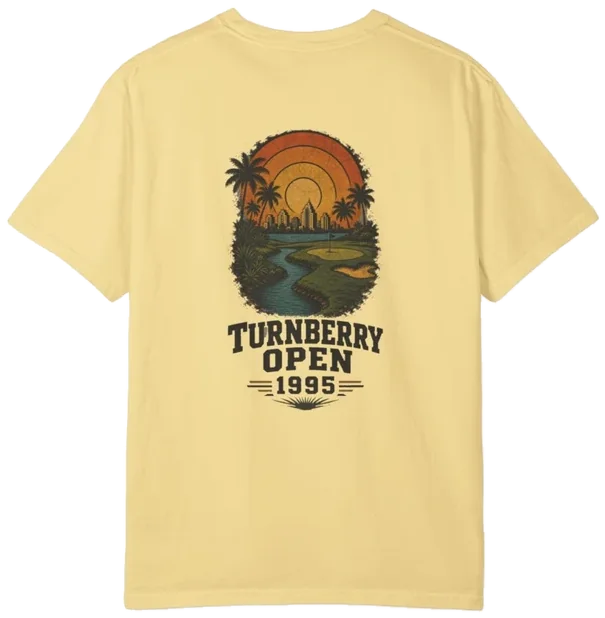 Turnberry Open 1995 Shirt A, back