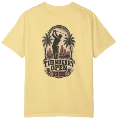 Turnberry Open 1996 Shirt A, back