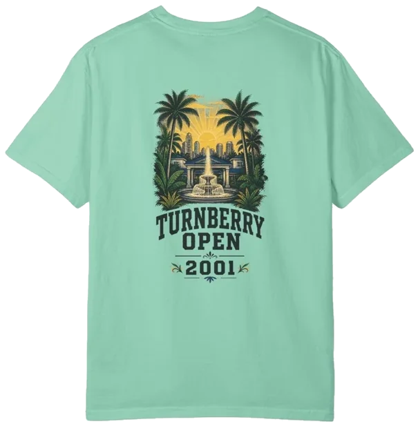 Turnberry Open 2001 Shirt A, back