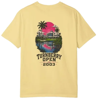 Turnberry Open 2003 Shirt A, back