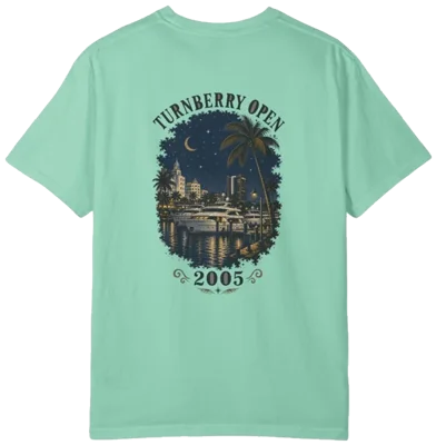 Turnberry Open 2005 Shirt A, back