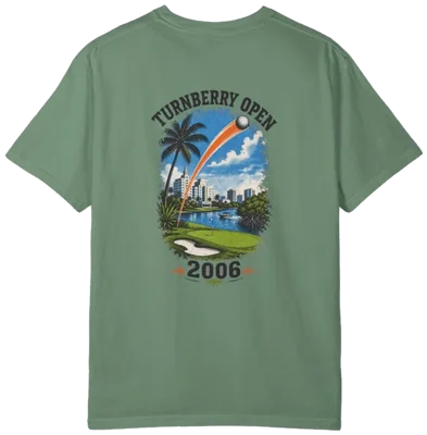 Turnberry Open 2006 Shirt A, back