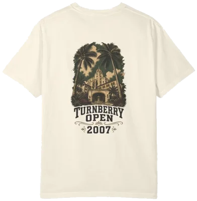Turnberry Open 2007 Shirt A, back