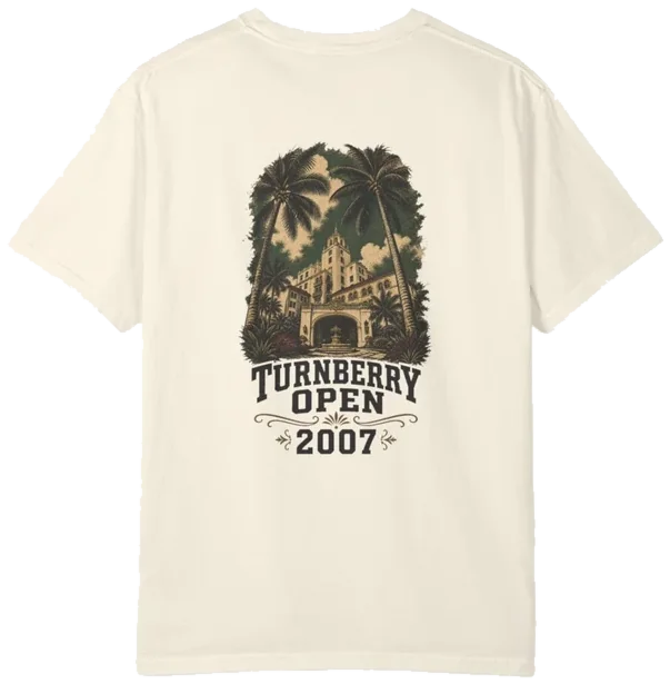 Turnberry Open 2007 Shirt A, back