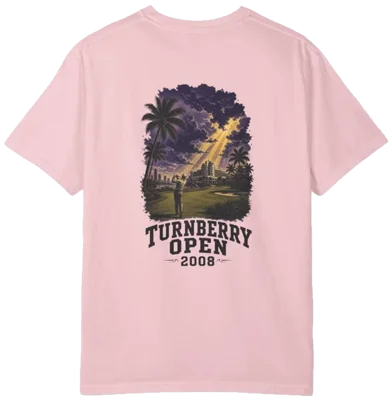 Turnberry Open 2008 Shirt A, back