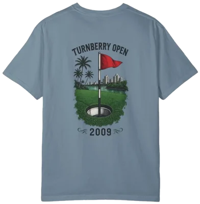 Turnberry Open 2009 Shirt A, back