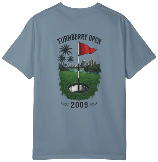 Turnberry Open 2009 Shirt A, back