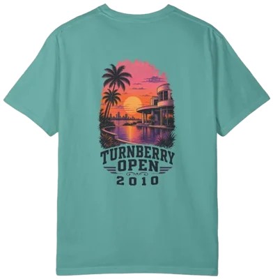 Turnberry Open 2010 Shirt A, back