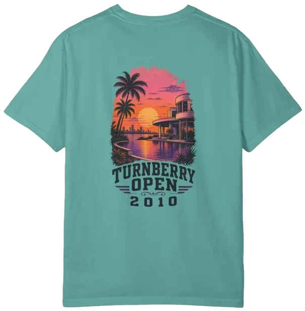 Turnberry Open 2010 Shirt A, back