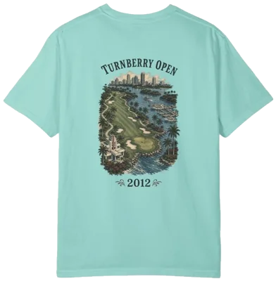 Turnberry Open 2012 Shirt A, back