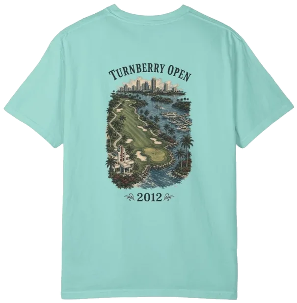 Turnberry Open 2012 Shirt A, back