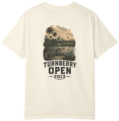 Turnberry Open 2013 Shirt A, back