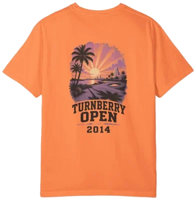 Turnberry Open 2014 Shirt A, back