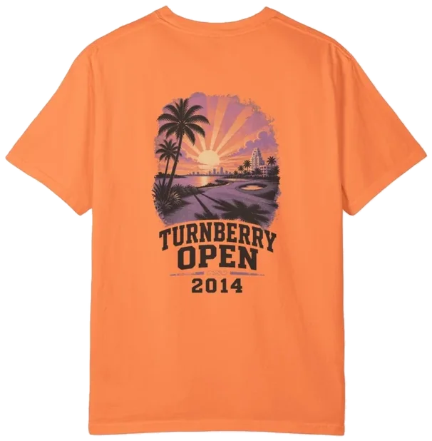 Turnberry Open 2014 Shirt A, back