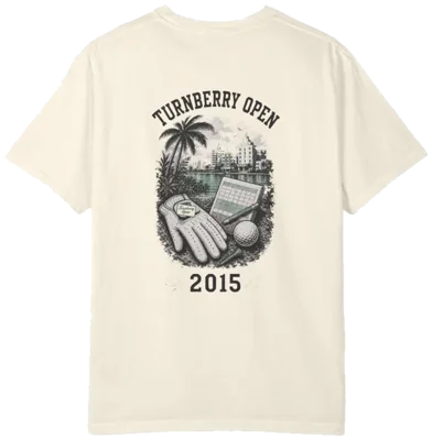 Turnberry Open 2015 Shirt A, back