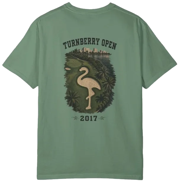 Turnberry Open 2017 Shirt A, back