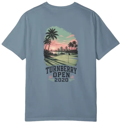 Turnberry Open 2020 Shirt A, back