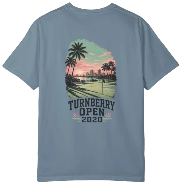 Turnberry Open 2020 Shirt A, back