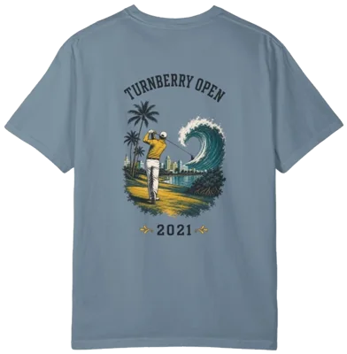 Turnberry Open 2021 Shirt A, back