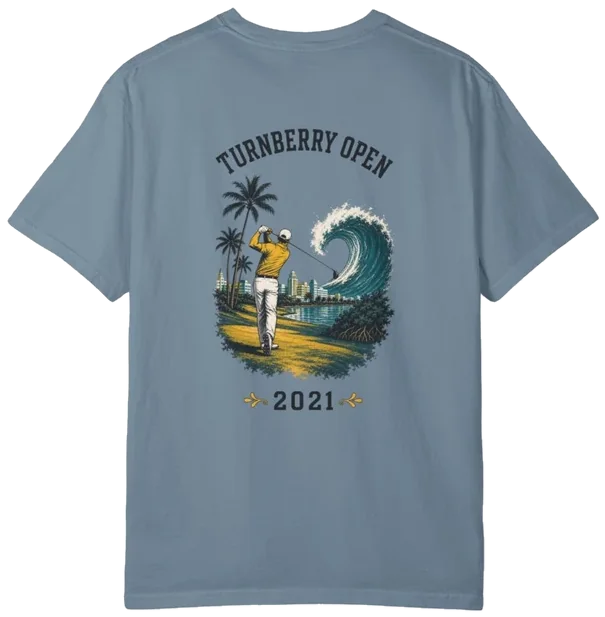Turnberry Open 2021 Shirt A, back