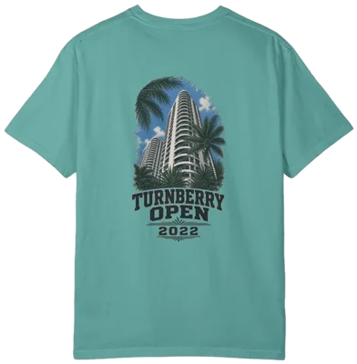 Turnberry Open 2022 Shirt A, back