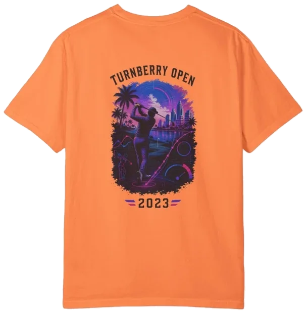 Turnberry Open 2023 Shirt A, back
