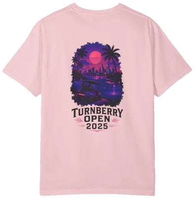 Turnberry Open 2025 Shirt A, back